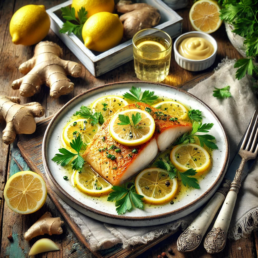Poisson au Citron et Gingembre : Un Délice Réinventé
