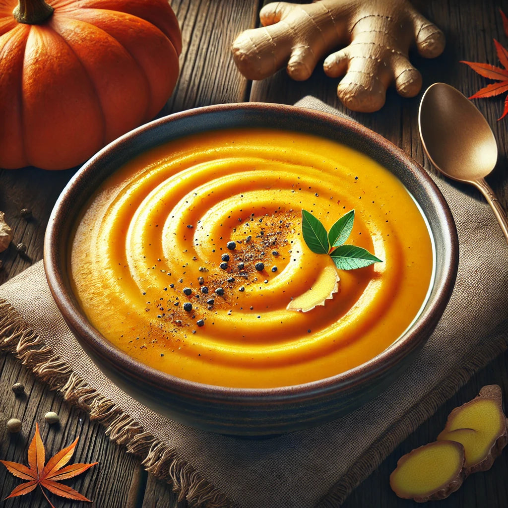 Soupe au Potiron et Gingembre