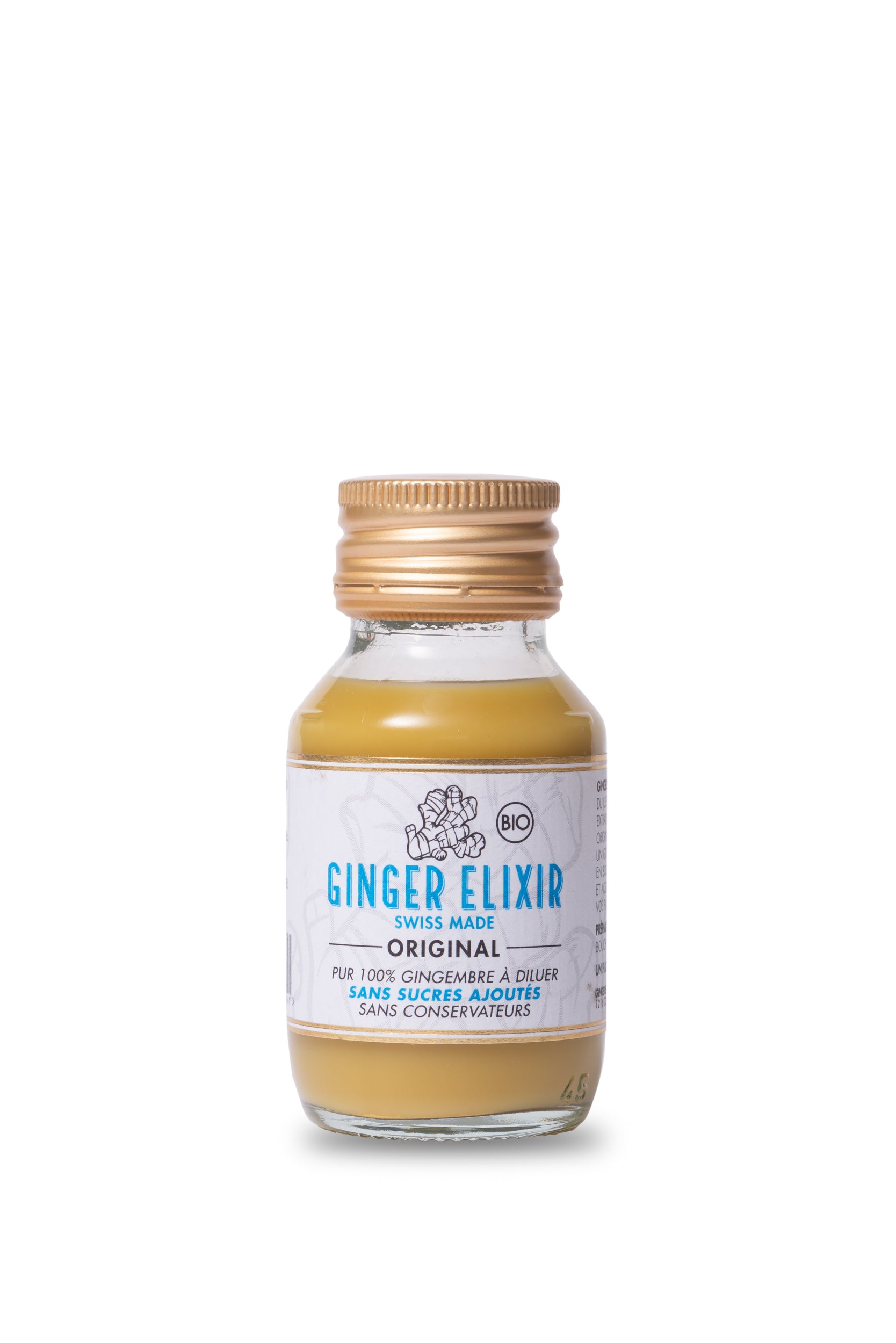 100 % reiner Bio-Ingwersaft – ORIGINAL 50 ml